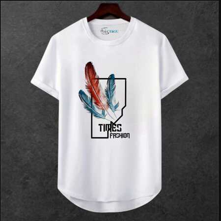 Unisex Oversize Şehir Baskili T-shirt